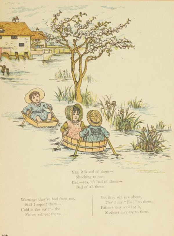 Illustration From Under the window: Pictures and Rhymes for Children