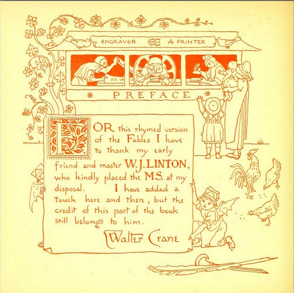 Walter Crane - Baby's Own Aesop -