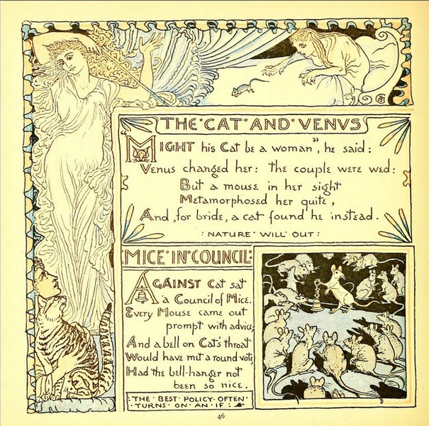 Walter Crane - Mice in Council