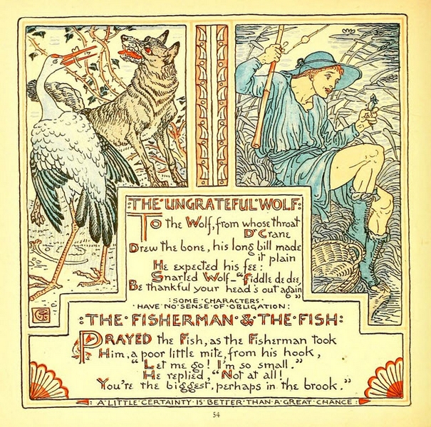 Walter Crane - Baby's Own Aesop -