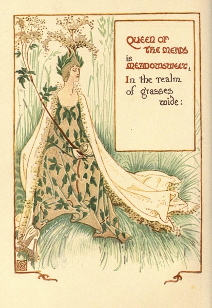 Walter Crane - Floral Fantasy -