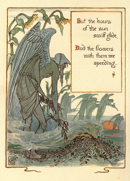 Walter Crane - Floral Fantasy -