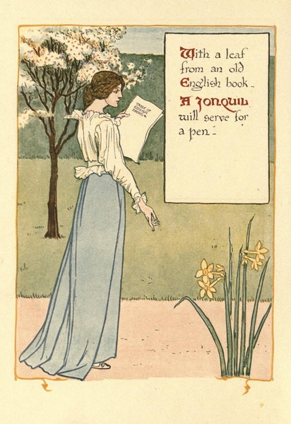 Walter Crane - Floral Fantasy -