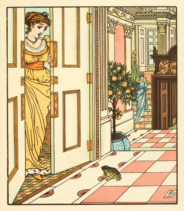 Walter Crane - The Frog Prince -