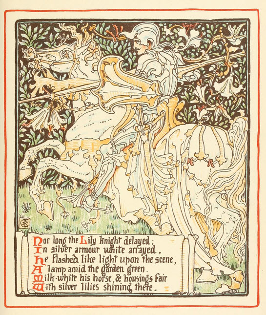 Walter Crane - Queen Summer -