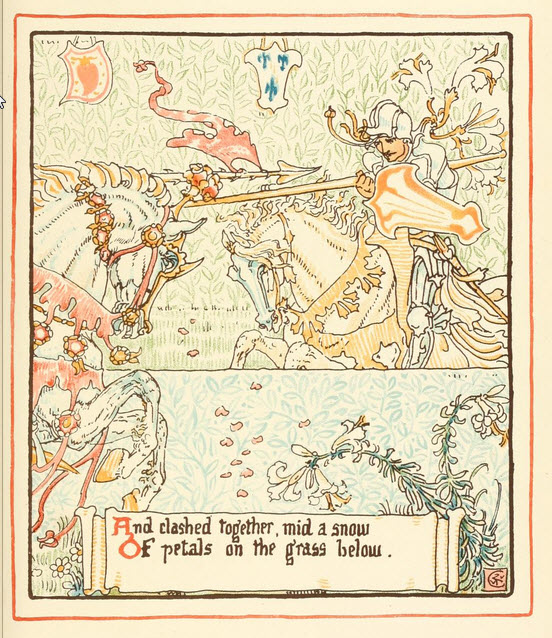 Walter Crane - Queen Summer -