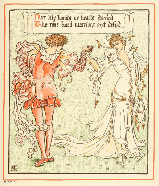 Walter Crane - Queen Summer -